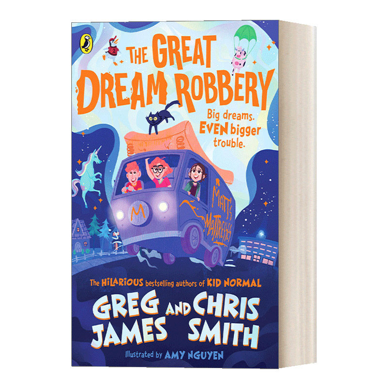 英文原版 The Great Dream Robbery 大梦劫 梦境冒险之旅惊悚小说 平装 英文版 进口英语原版书籍