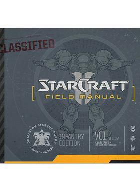 英文原版 Starcraft Field Manual 星际争霸战地手册 英文版 进口英语原版书籍