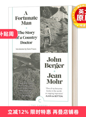 英文原版 A Fortunate Man 约翰 伯格 一个幸运的人 英文版 进口英语原版书籍