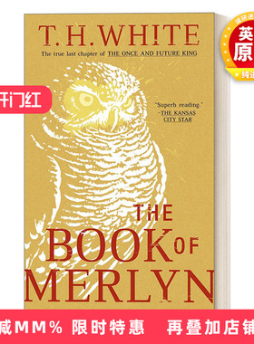 英文原版 The Book of Merlyn 梅林之书 关于永恒之王未发表的结论 经典奇幻历史小说 T. H. White 简装 英文版 进口英语原版书籍