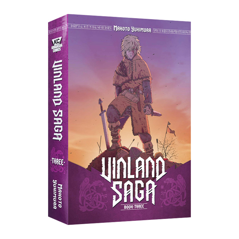 英文原版 Vinland Saga 3海盗战记/冰海战记3漫画 Makoto Yukimura幸村诚精装英文版进口英语原版书籍