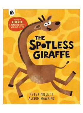 英文原版 The Spotless Giraffe 没有斑点的长颈鹿 儿童友谊主题温馨绘本 英文版 进口英语原版书籍