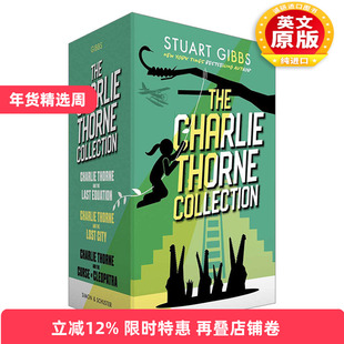 英文原版 The Charlie Thorne Collection 查理·索恩与失落之城 1-3册盒装 精装 英文版 进口英语原版书籍