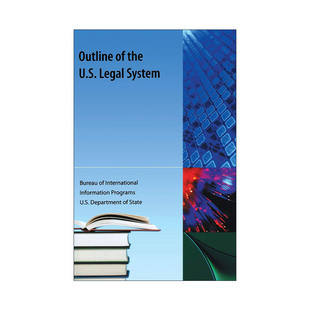 System 书籍 进口英语原版 英文版 美国司法体系概述 Legal the Outline 英文原版