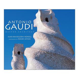 安东尼奥·高迪 Gaudi 建筑设计鉴赏精装 英文版 书籍 英文原版 进口英语原版 Antonio