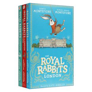 Books The London 英文原版 Collection Santa Rabbits 儿童奇幻冒险故事书 Royal Montefiore 伦敦皇家兔子系列3册套装