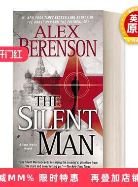 英文原版 The Silent Man John Wells 03 约翰•威尔斯系列03 沉默的人 惊悚悬疑间谍小说 Alex Berenson 英文版 进口书籍