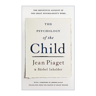 英文原版 The Psychology of the Child 儿童心理学 皮亚杰 英文版 进口英语原版书籍