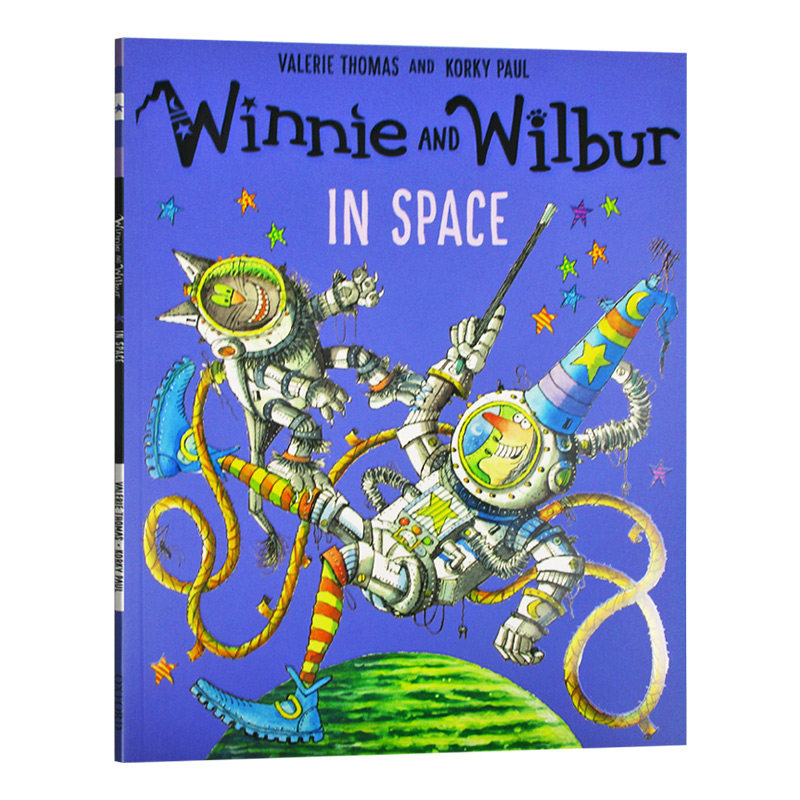 温妮去太空 英文原版 Winnie and Wilbur In Space 女巫温妮系列 儿童魔法绘本 吴敏兰书单 英文版进口原版英语书籍