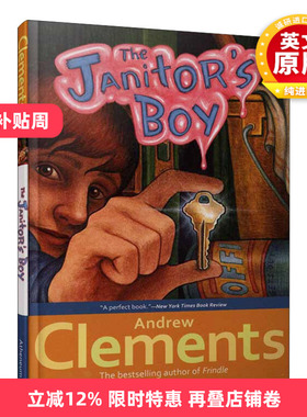 英文原版小说 The Janitor's Boy 看门的男孩 英文版 进口英语原版书籍