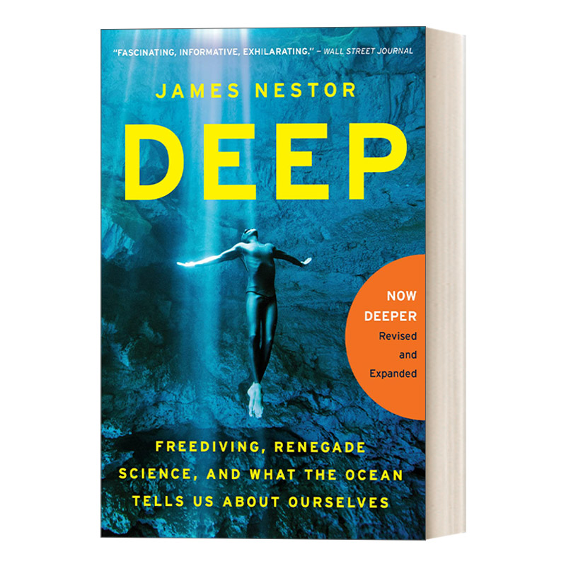 英文原版 Deep 潜入深海 自由潜水叛逆科学和海洋带给我们的世界 英文版 进口英语原版书籍