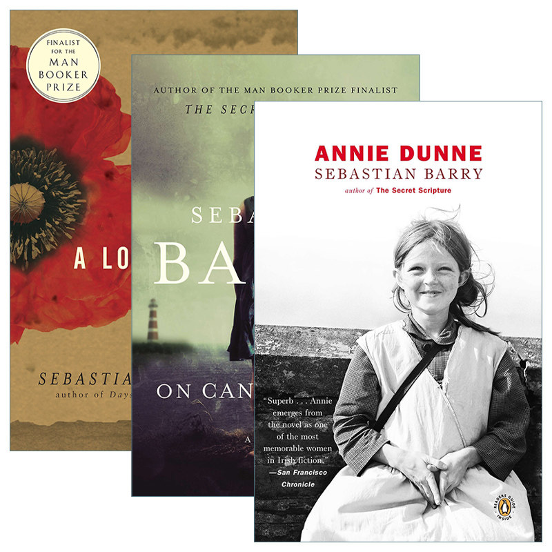 英文原版 Dunne Family 邓恩家族系列3册 塞巴斯蒂安·巴里Sebastian Barry 英文版 进口英语原版书籍