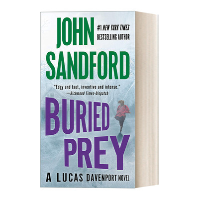 英文原版 Buried Prey The Prey Series 21 猎物系列21 埋藏猎物 惊悚悬疑犯罪推理小说 John Sandford 英文版 进口英语原版书籍