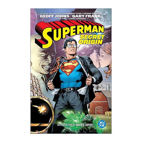 英文原版 Superman Secret Origin 超人 秘密起源 新版 DC漫画 乔夫·琼斯 英文版 进口英语原版书籍