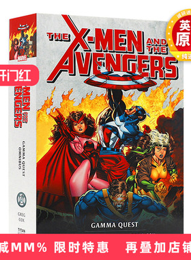 Marvel classic novels X Men and the Avengers The Gamma Quest Omnibus 英文原版 漫威经典小说 战警与复仇者们 选集  英文版书