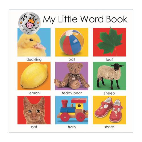 英文原版 My Little Word Book 我的小世界 单词书 25周年纪念版 纸板书 英文版 进口英语原版书籍