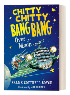 英文原版 Chitty Chitty Bang Bang Over the Moon 飞天万能车系列4 儿童科幻动作冒险小说 英文版 进口英语原版书籍