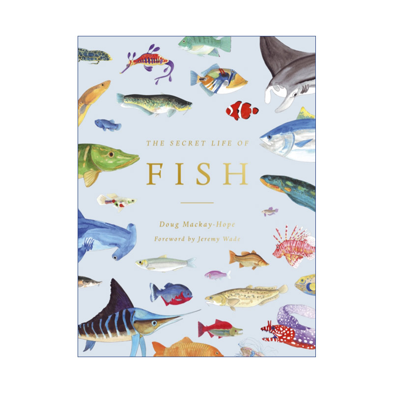 英文原版 The Secret Life of Fish 鱼类的秘密生活 关于我们水生表亲的惊人真相 精装 英文版 进口英语原版书籍