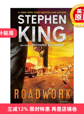 英文原版 Roadwork 道路工程 斯蒂芬金 英文版 进口英语原版书籍