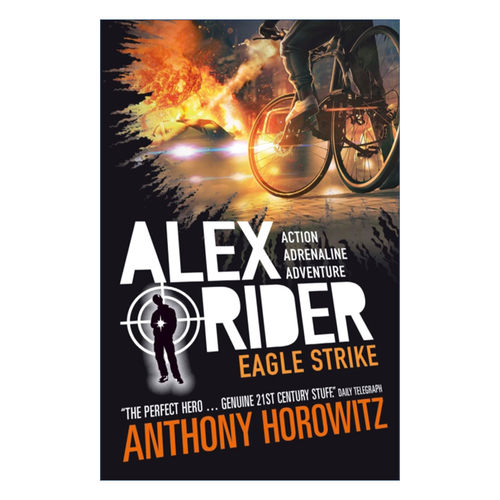 英文原版 Eagle Strike 少年特工亚历克斯 儿童侦探推理动作冒险小说 Alex Rider 4 英文版 进口英语原版书籍