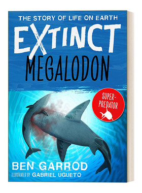 英文原版 Megalodon 灭绝物种 地球上生命的故事系列 巨齿鲨 英文版 进口英语原版书籍
