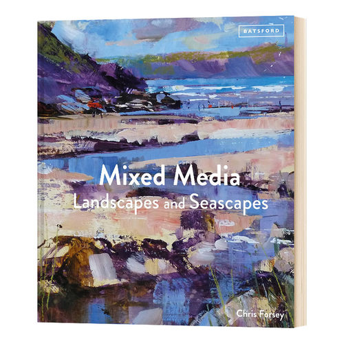 英文原版 精装 Mixed Media Landscapes and Seascapes 混合媒体艺术的景观和海景 进口艺术 英文版 进口英语原版书籍