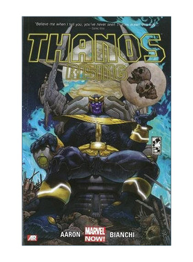 英文原版 Thanos Rising 灭霸崛起 复仇者联盟 漫威漫画 英文版 进口英语原版书籍