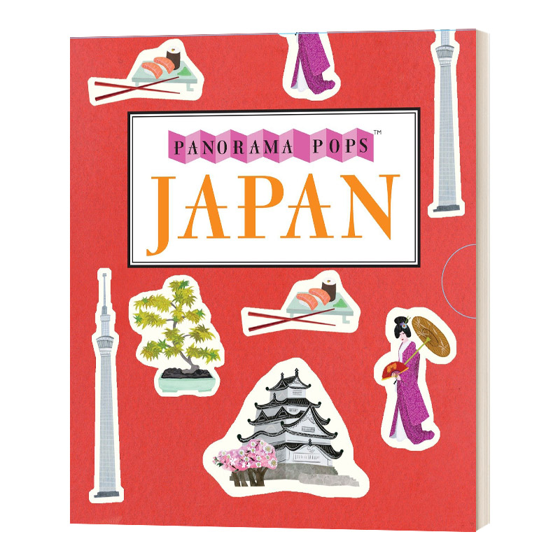 英文原版 Japan Panorama Pops 日本 小开本全景精装立体书 故事小说 英文版 进口英语原版书籍儿童全英语书
