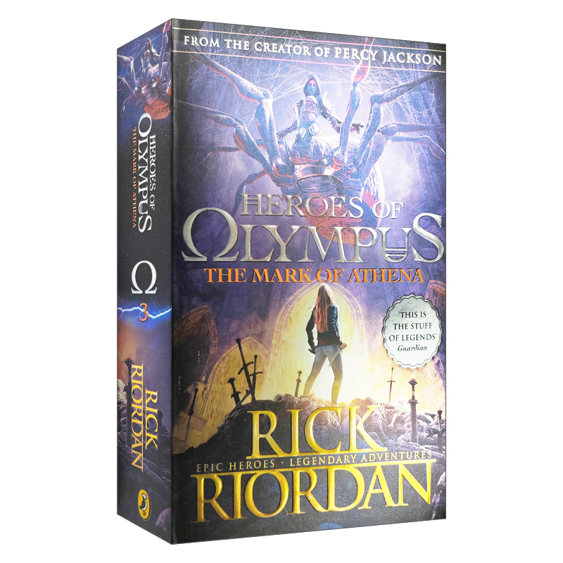英文原版小说 The Mark of Athena Heroes of Olympus Book 3 雅典娜之印 波西杰克逊奥林匹斯英雄系列 英文版 全英文版图书