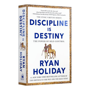 纪律就是命运 管理 Discipline Destiny 精装 书籍 英文原版 Holiday 自我控制 自我提升 古代哲学 力量 进口英语原版 Ryan