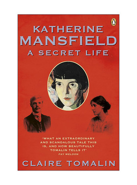 英文原版 Katherine Mansfield 凯瑟琳·曼斯菲尔德的隐秘生活 女性作家传记 英文版 进口英语原版书籍