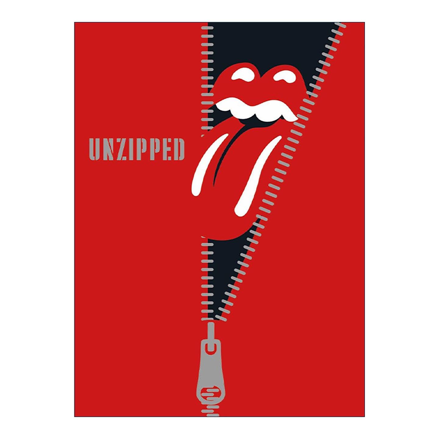 英文原版 The Rolling Stones Unzipped 揭开滚石乐队的背后故事 60周年音乐纪念特辑图册精装 英文版 进口英语原版书籍