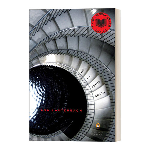 英文原版 Or to Begin Again Penguin Poets 或者重新出发 企鹅诗人系列 Ann Lauterbach 英文版 进口英语原版书籍