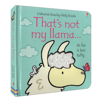 英文原版绘本 That's not my llama 那不是我的羊驼 英文版 进口英语原版书籍