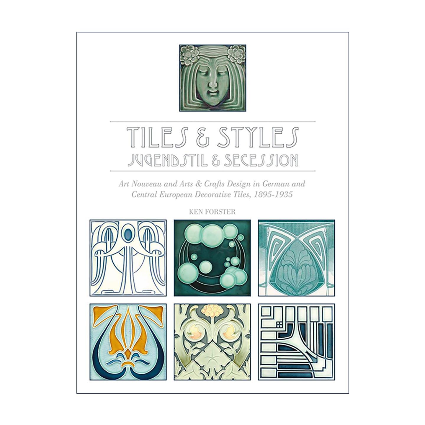 英文原版 Tiles & Styles--Jugendstil & Secession 瓷砖与风格 青年风格与分离派 1895至1935年间德国及中欧装饰瓷砖上的艺术