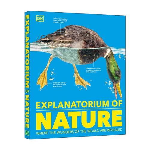 英文原版 Explanatorium of Nature 自然图解百科全书 DK儿童科普百科知识全彩插图精装 英文版 进口英语原版书籍