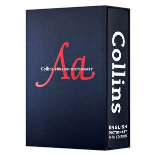 英文原版 Collins English Dictionary Complete and Unabridged 柯林斯英语精装大字典 14版 英文版 进口英语原版书籍
