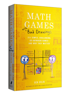 英文原版 Math Games with Bad Drawings 欢乐数学游戏 精装 英文版 进口英语原版书籍