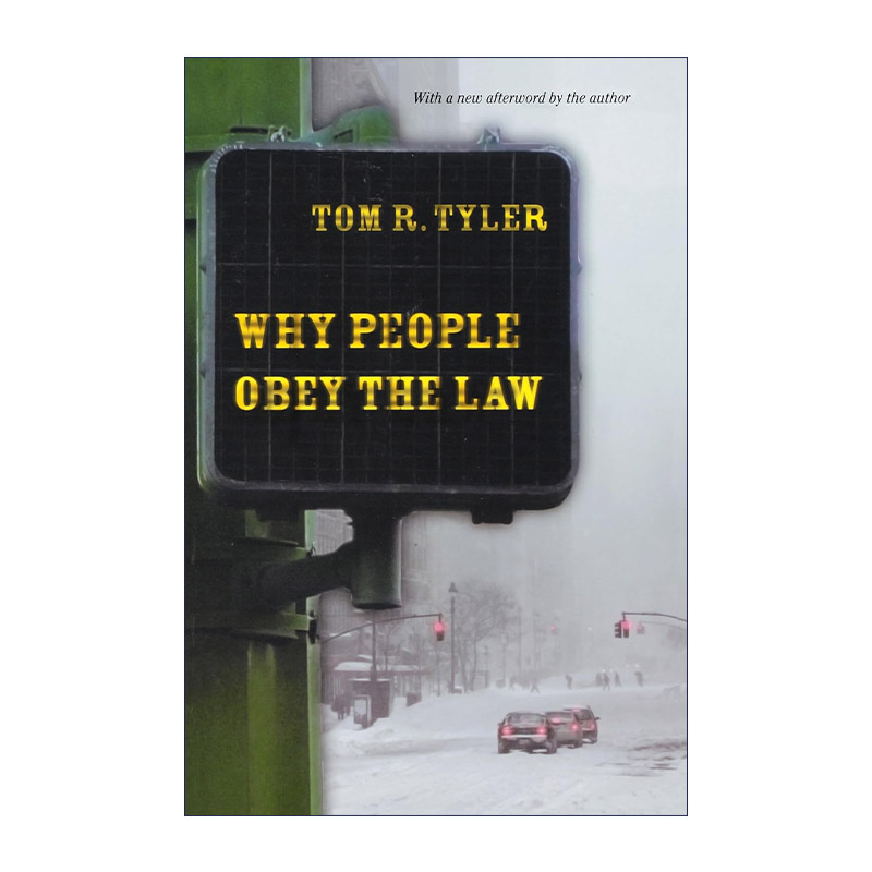英文原版 Why People Obey the Law 人们为什么遵守法律 修订版 Tom R. Tyler 英文版 进口英语原版书籍