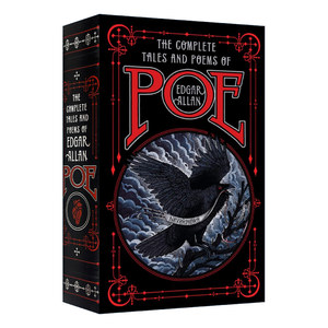 英文原版小说 Complete Tales& Poems of Edgar Allan Poe埃德加爱伦坡完整故事集与诗集皮革精装版英文版进口英语书籍
