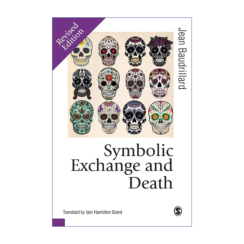 英文原版 Symbolic Exchange and Death象征交换与死亡让·鲍德里亚英文版进口英语原版书籍