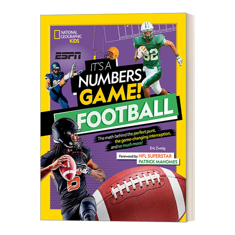英文原版 It's a Numbers Game Football 这是一个数字游戏 足球 精装 英文版 进口英语原版书籍