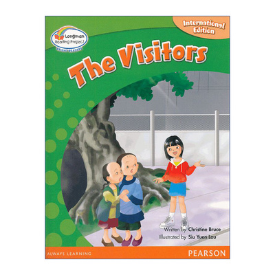 英文原版 Bright Readers L4 The Visitors 小学英语分级阅读绘本4级 游客们 英文版 进口英语原版书籍