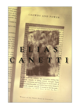 英文原版 Crowds and Power 群众与权力 卡内蒂 英文版 进口英语原版书籍