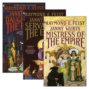 英文原版小说 Riftwar Cycle The Empire Trilogy 帝国三部曲系列3册 奇幻小说 Raymond E. Feist 英文版 进口英语原版书籍