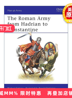 英文原版 The Roman Army from Hadrian to Constantine 哈德良到君士坦丁时期的罗马军队 历史上的军队系列 进口英语原版书籍
