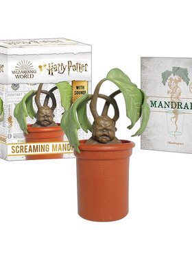 英文原版 Harry Potter Screaming Mandrake 哈利波特 尖叫的曼德拉草 英文版 进口英语原版书籍