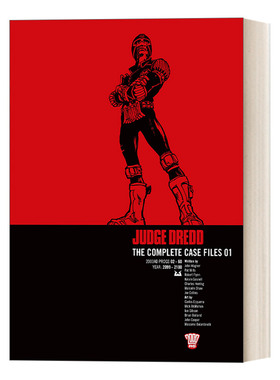 英文原版 Judge Dredd Case Files 01 特警判官 漫画合集#1 英文版 进口英语原版书籍