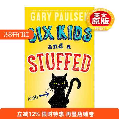 英文原版 Six Kids and a Stuffed Cat 暴风雨之后 盖瑞·伯森 英文版 进口英语原版书籍