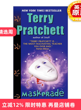 英文原版小说 Maskerade 碟形世界18 剧院幽魂 英文版 进口英语原版书籍